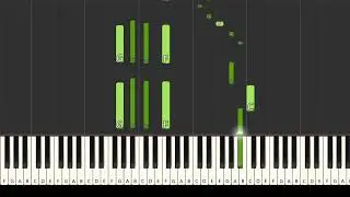 Smooth Jazz Piano Solo 22 [Synthesia] (Piano tutorial)