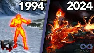 Evolution of Killer Instinct Games 1994-2024 