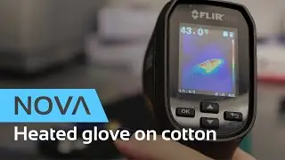 Printing a Heated Glove on Cotton with Voltera NOVA