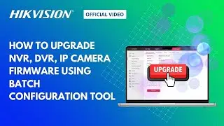 Learn how to upgrade your NVR, DVR, and IP Cameras using the Batch Configuration Tool.