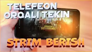TELEFON ORQALI TEKIN  STRIM BERISH YOKIY Прямой эфир