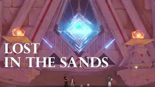 Genshin Impact Sumeru Lost in the Sands Quest and Torch Puzzle