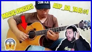 Ora Biso Mulih - Didi Kempot (COVER gitar) Reaction!