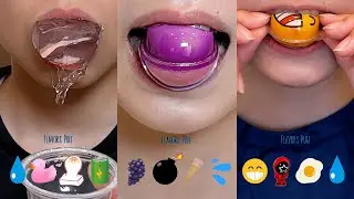 Eat emoji in order💧🐤⚪🔋#food #shorts