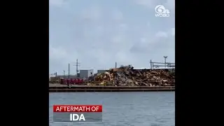 Watch: Hurricane Ida leaves path of destruction at Port Fourchon