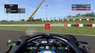Tentative de drift en F1 WTF