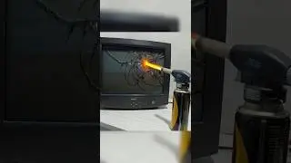 CRT Experiment  #crt #dell #moniter