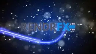 Space Particle Logo Reveal - RendrFX Intro Maker