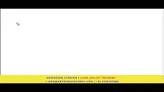 CCNA 200-301 Online Instructor-Led Training | New Course Alert | Starting 24-Aug-2024 @ 9PM India