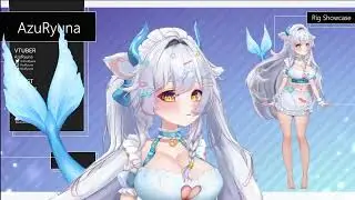 [VTuber] Maid Dragon VTuber AzuRyuna [Live2D]