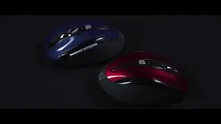 Adesso iMouse S60 - 2.4 GHz Wireless Programmable Nano Mouse