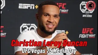 Christian Leroy Duncan excited to fight in the United States for the first time