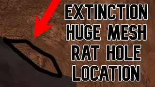 Ark Official How To Mesh Extinction Rat Holes & Base Locations for PvP | ARK: Survival Evolved