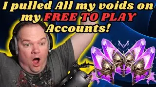 Raid Shadow Legends - Pulling all my Voids during 2X