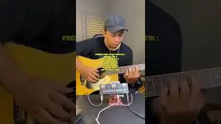 PRESET EFEK CUVAVE CUBE BABY UNTUK GITAR AKUSTIK