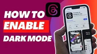 How to Enable DARK MODE on Instagram Threads!
