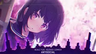 Nightcore - Antisocial - (Lyrics)