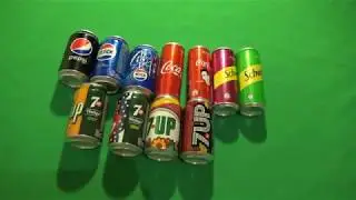 Моя небольшая коллекция алюминиевых баночек из под газировки