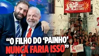 FUI NUMA INVASÃO DE 'MULHERES VÍTIMAS DE V1OLÊNC14' COM UM MOÇÃO DE REPÚDIO AO FILHO DO LULA