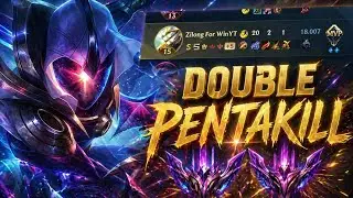 MASTER Yİ 1V5 DOUBLE PENTAKİLL GAMEPLAY - Wild Rift