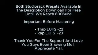 Waves Audio Studiorack Clean Trap & Rap Mastering Preset | FREE TEMPLATE