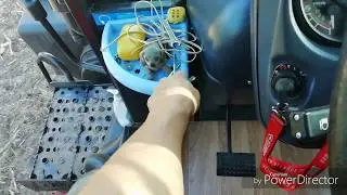 Установил магнитолу в новый Мтз-3522!