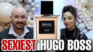 SEXIEST HUGO BOSS! Hugo Boss Velvet Amber fragrance review with GUESTS