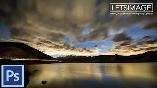 How to Edit Night Landscape and Nature Images in Photoshop - Example: Lake of Reflections