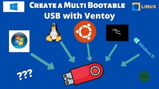 How to create a multi bootable USB | multiboot | ventoy usb | create a multiboot usb with ventoy ???