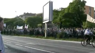 Šetnja pored sjedišta DPS-a, Vrijeme je! 31.05.2012.