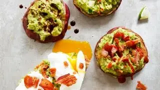EAT | Avocado Toast on Sweet Potato Buns Recipe (feat Lexi's Clean Kitchen)