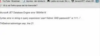 SQL injection