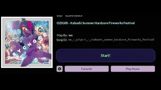 my OZIGIRI - いたばし夏のハードコア花火大会 rhythia map or something