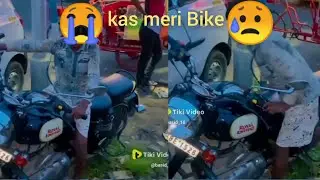😓 sad garib baccha bike riding 😭| please end tak dekho tik tok viral video 