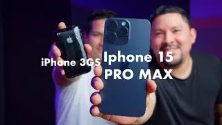 ¿Qué tiene de especial el iPhone 15 vs el iPhone 3GS? 📱