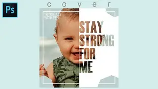 Simple Cover Art Design in Photoshop  | كيفية تصميم غلاف فني احترافي في الفوتوشوب
