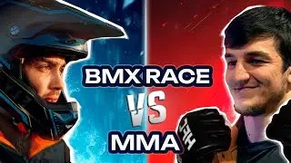 CROSSFIT CHALLENGE — MMA боец VS ВЕЛОГОНЩИК! Смотрите на нашем канале! #mma #bmxrace #кроссфит
