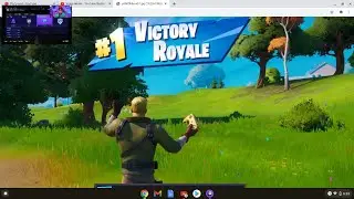 Playing Fortnite