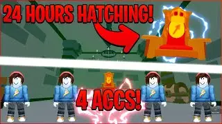 24H HATCHING On The New Community Event Egg Of Rebirth Champions X⭐