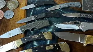 10 USA Lockback Knives, Open Tag From 