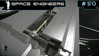 New Solar Door & Collission Confusion! - Capital Ship Part 12 - Space Engineers LP - E50