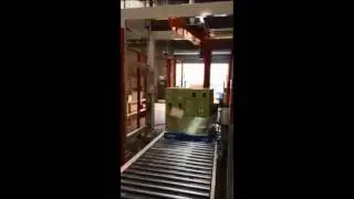 Pieri Silver fast Automatic Stretch Wrapper - Beverage and Food Manufacturer