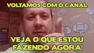 Voltamos com o Canal. 💡 Veja o que estou fazendo agora #Recomeço   Lindomar em Ação