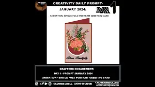 Single Fold Portrait Greeting Card
