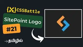 CSS Battle - SitePoint Logo | Target #21 | Tamil | Beginner Friendly Solution | CSS Challenge
