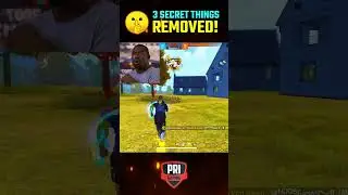 3 Secret Things Removed From Game 🤔 