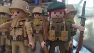 Playmobil.  Frikicollection. Soldados de la Segunda Guerra Mundial.