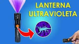 LANTERNA ULTRAVIOLETA PEQUENA E POTENTE UV