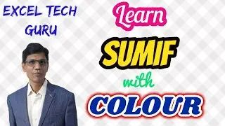 SUMIF WITH COLOUR (1096)