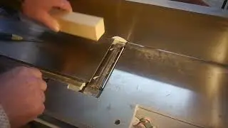 Установка строгальных ножей. Installation of planer knives.